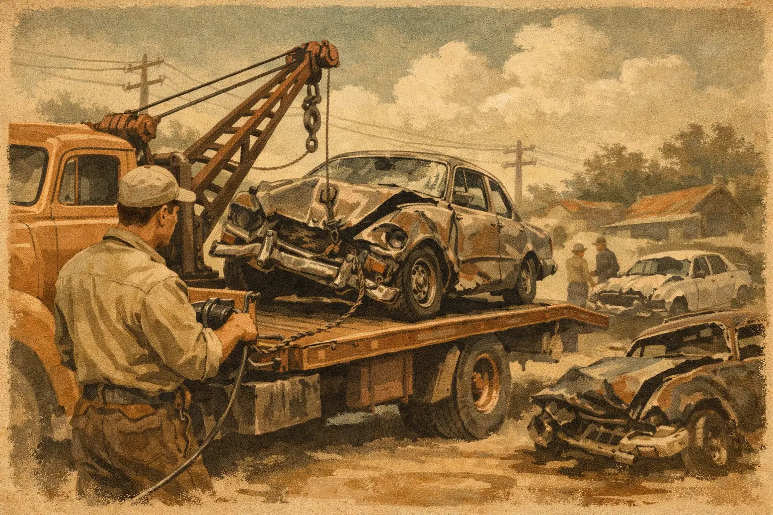 Accident Damaged Car Collection Example