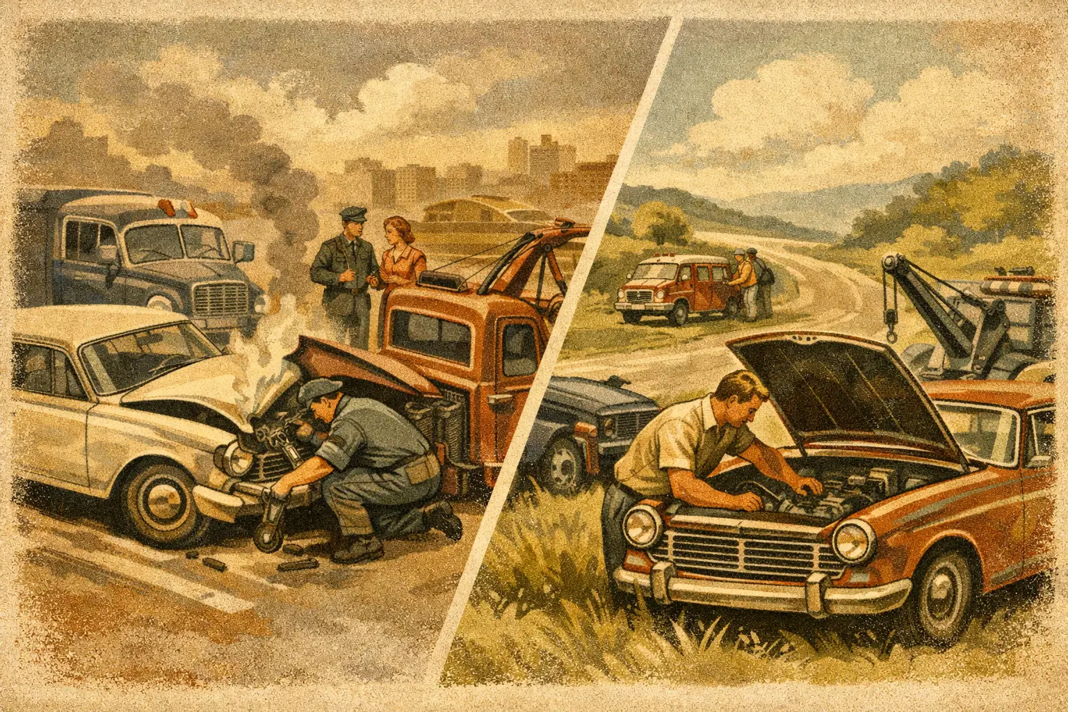 Accident Recovery vs Breakdown Recovery