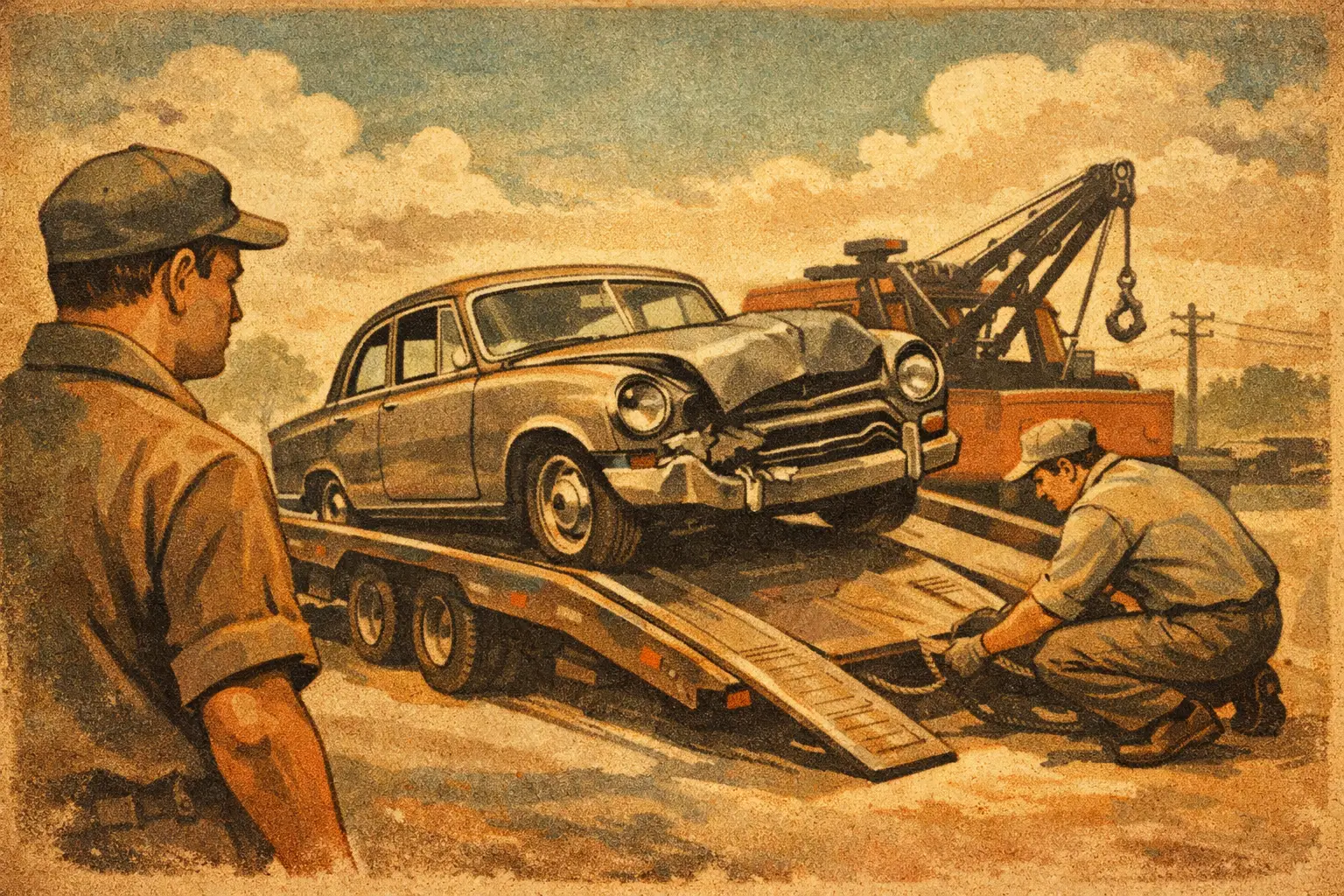 Best Way to Move a Damaged Car Safely