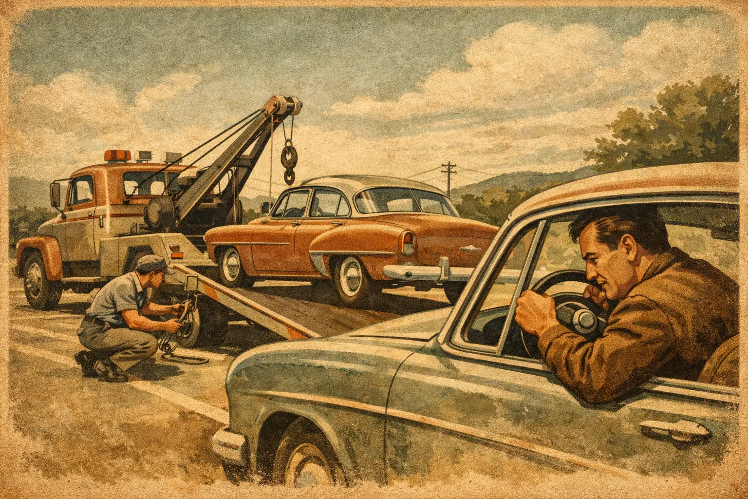 Car Recovery for Steering Lock Problems