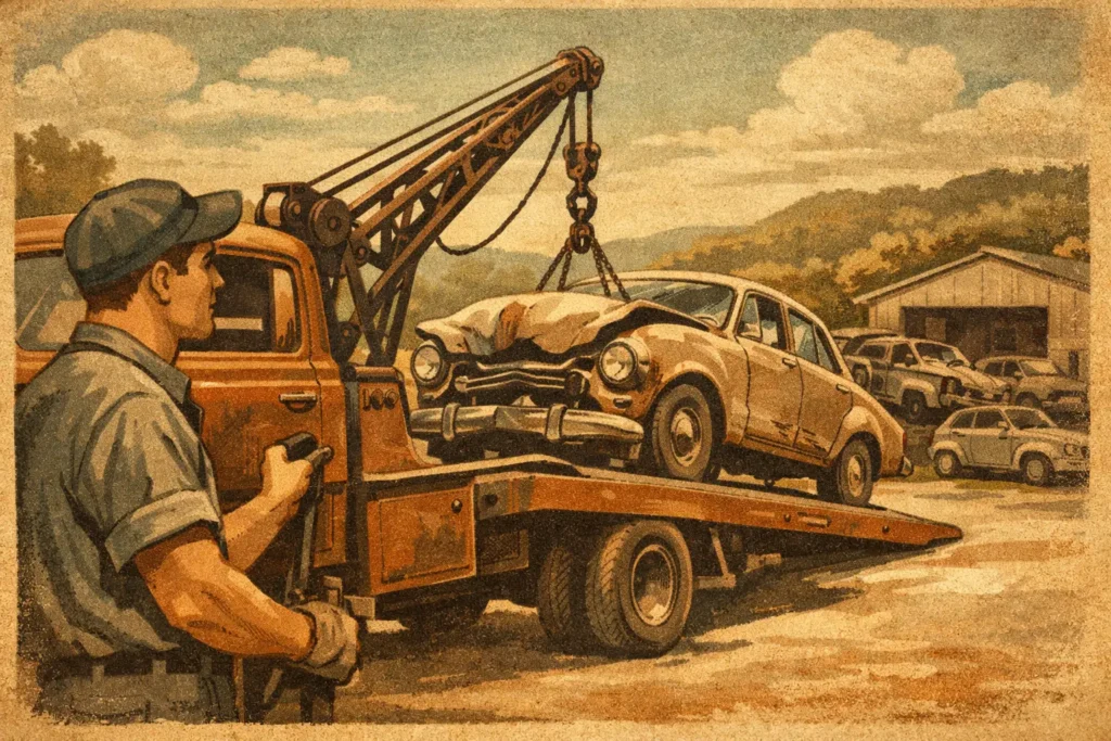 Damaged Vehicle Collection Service Explained