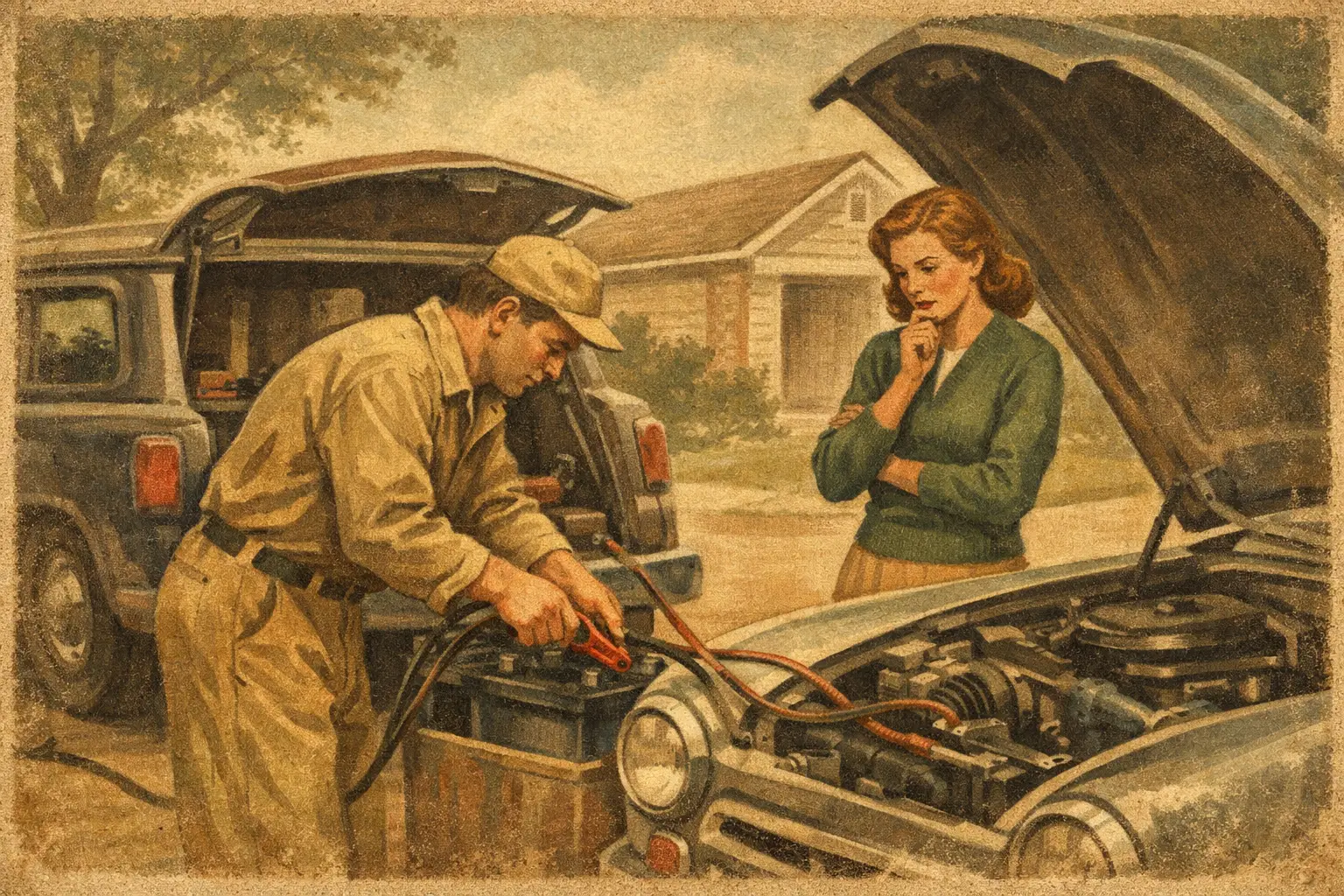Flat Battery Home Visit Example and What to Expect