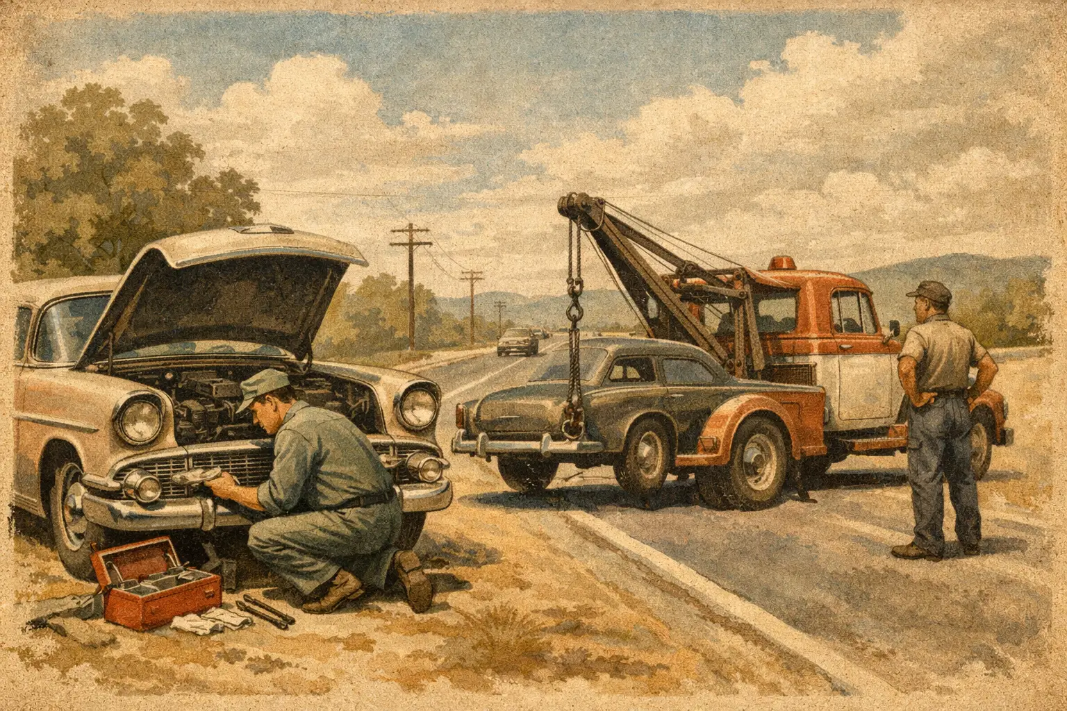 Repair Roadside or Tow? What to Do