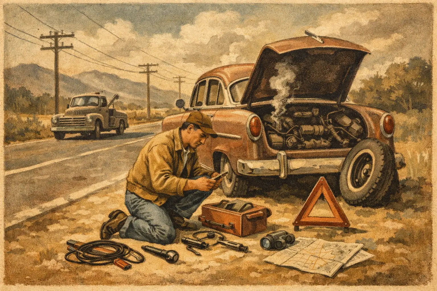 Roadside Breakdown Checklist Guide for Drivers