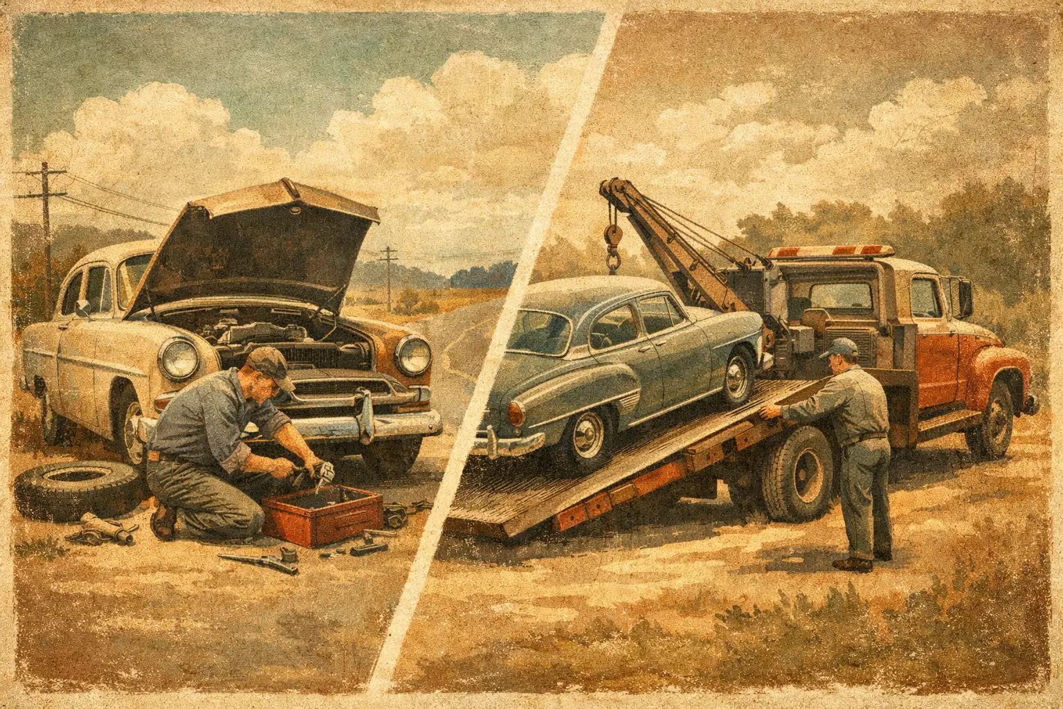 Roadside Repair vs Vehicle Recovery Explained