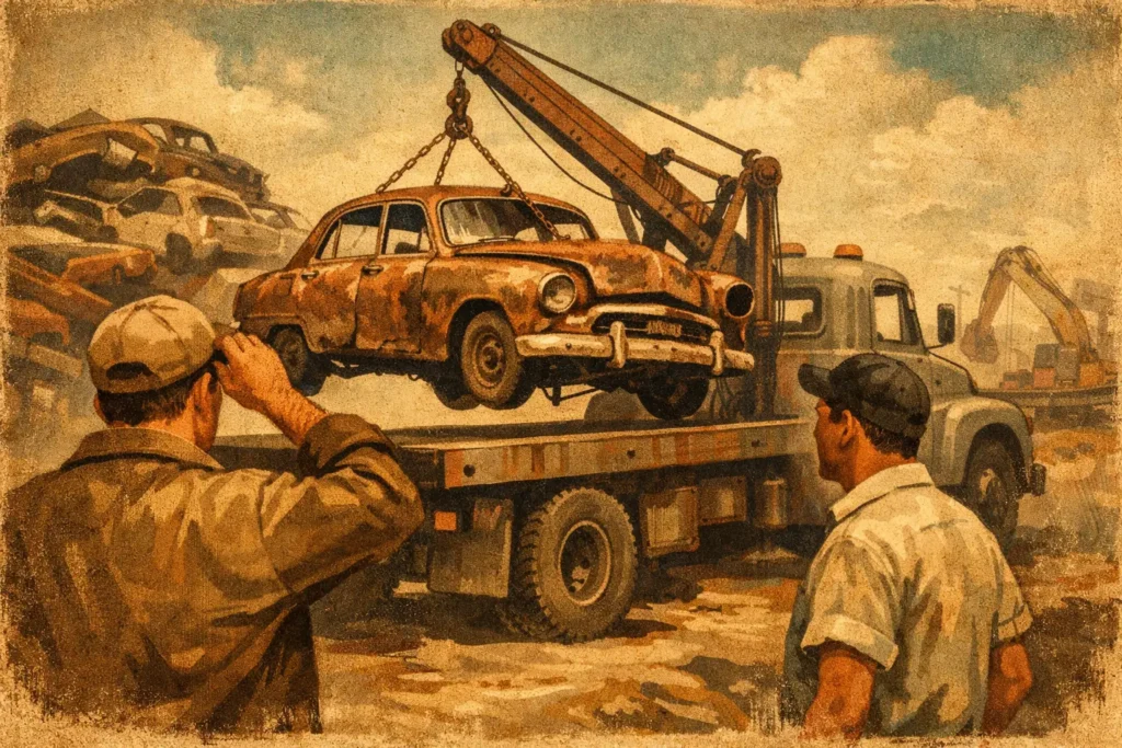 How to Dispose Scrap Car the Right Way