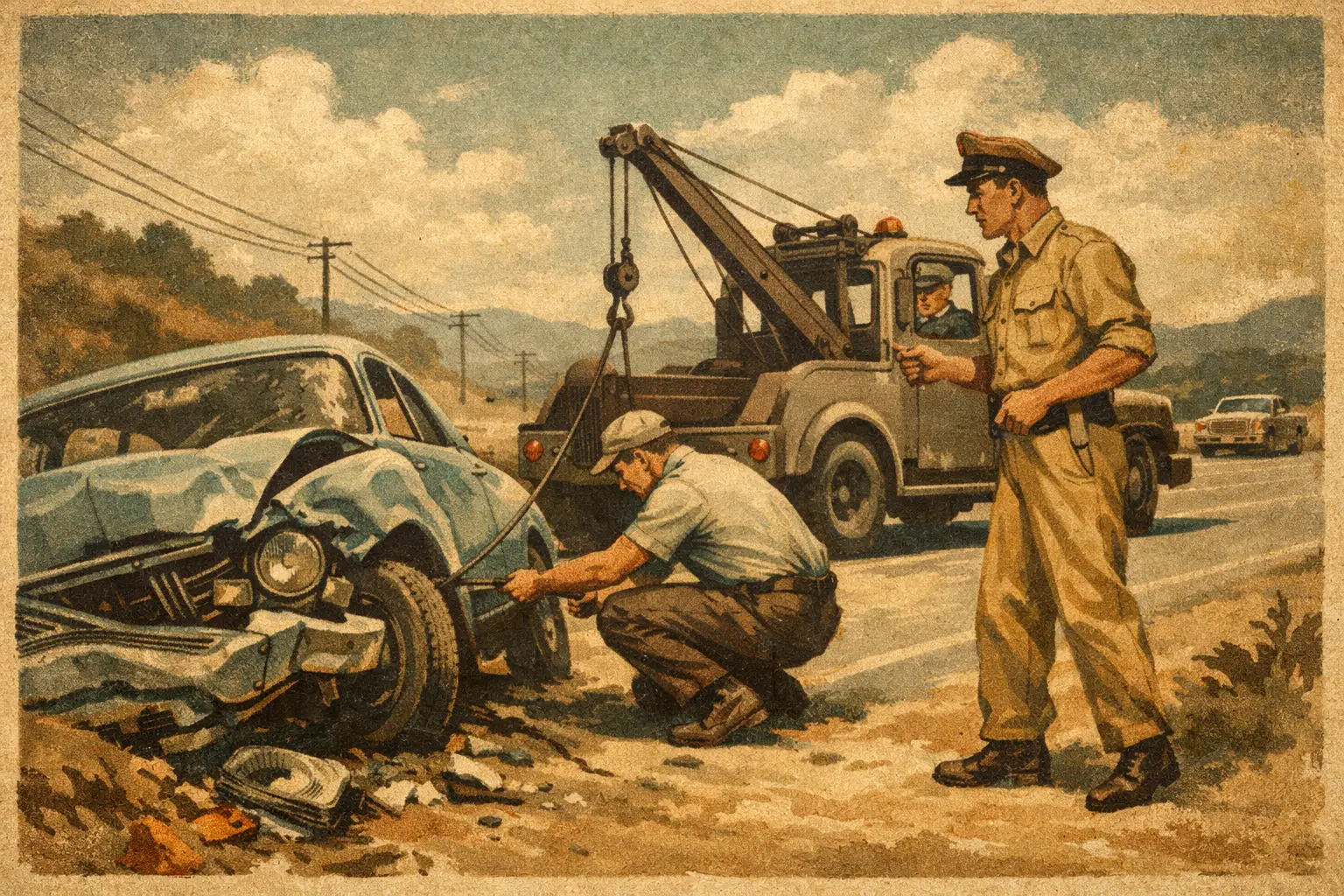 How to Move a Crashed Car Safely