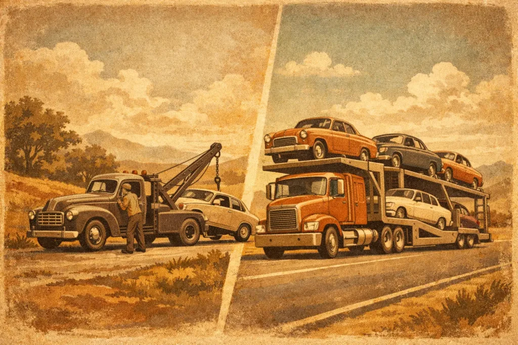 Tow Truck or Transporter: Which Do You Need?